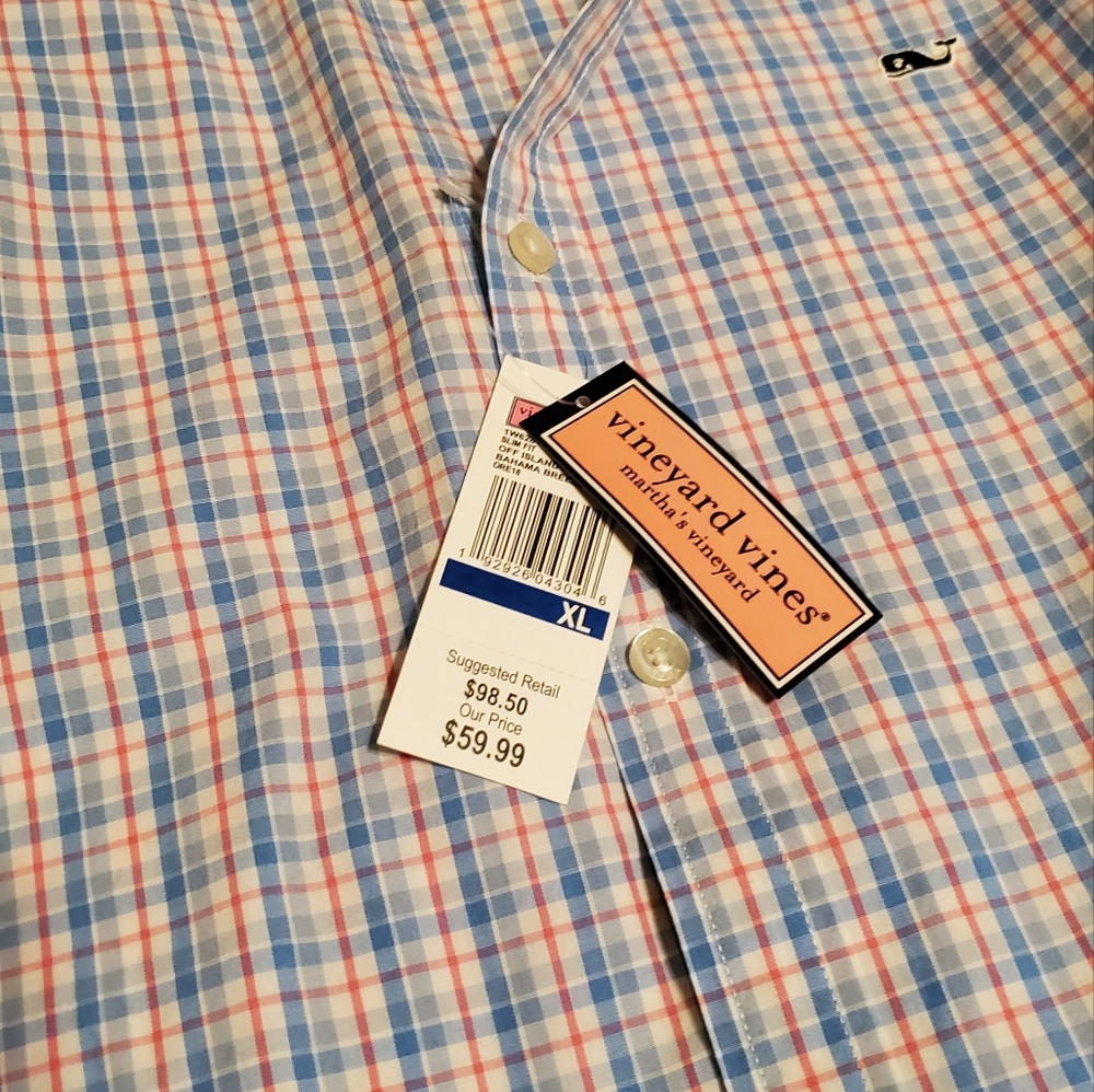 Vineyard Vines Men's Shirt - Picture 4 of 4